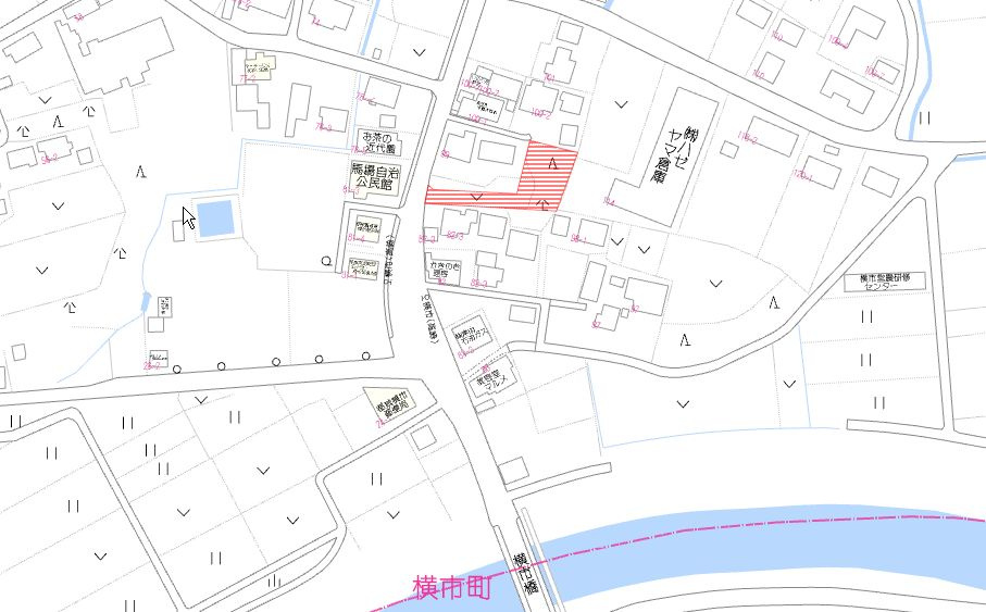 都城市横市町の売地