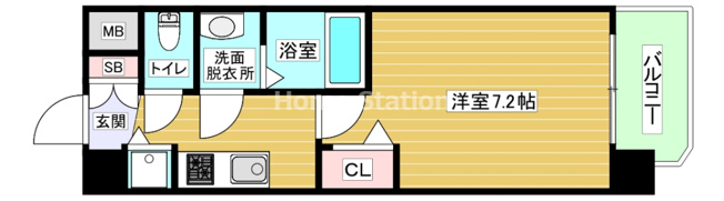 【間取り】 | メインステージ大阪福島