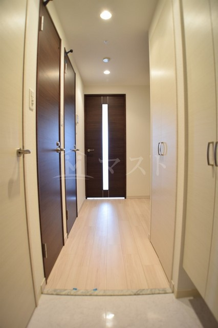リッツ難波南Ⅱの玄関