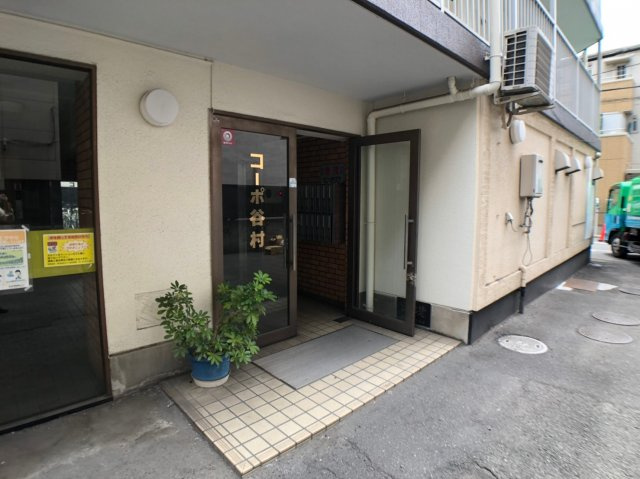 コーポ谷村Ⅰのエントランス