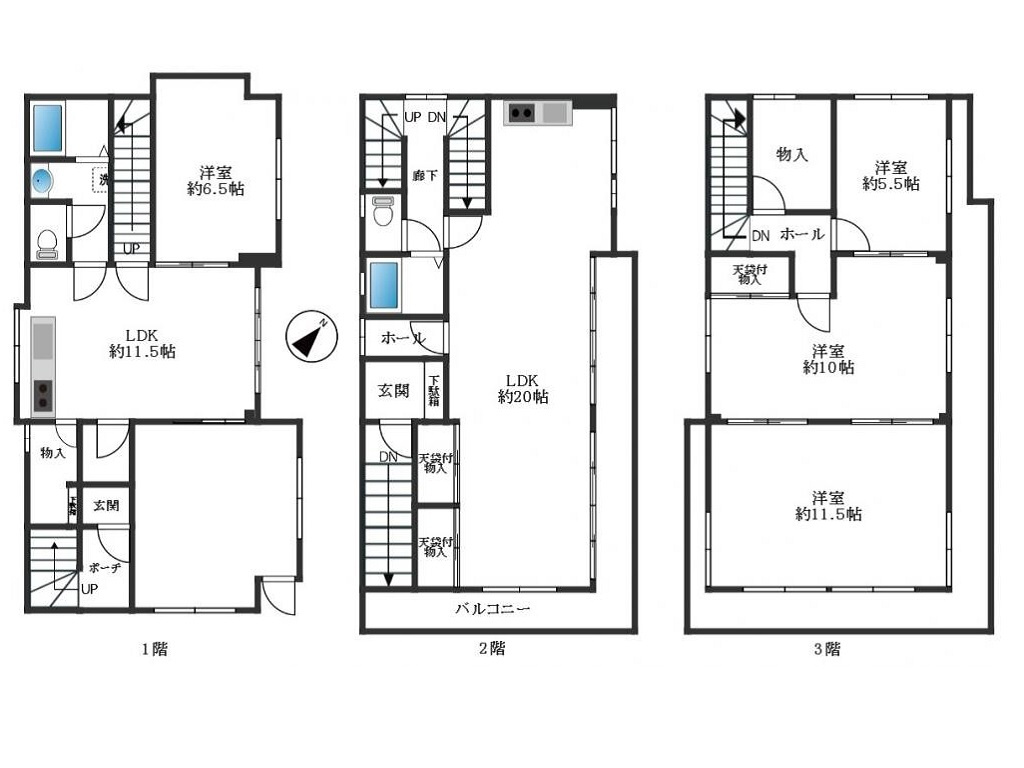 上青木3丁目　中古戸建の画像