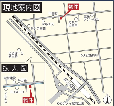 【地図】 | 半田1棟