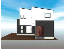 tochito　岡山市南区福富東の外観パース