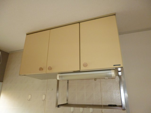 プレジール２２のキッチン|キッチン上収納