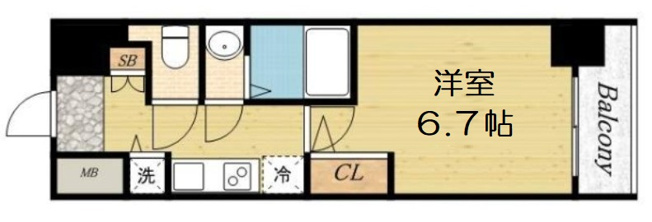 【間取り】 | エスリード松屋町SOUTH