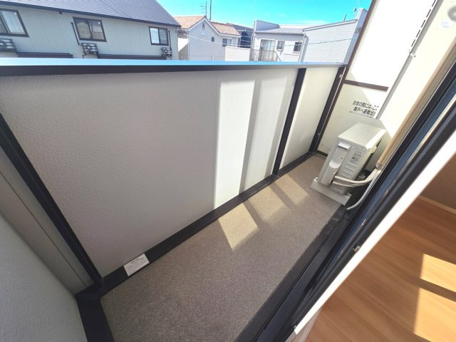 リシュドール Aのバルコニー