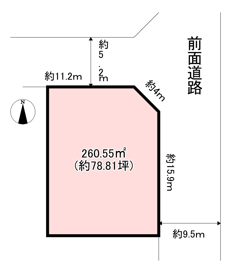 三田市あかしあ台１丁目　土地