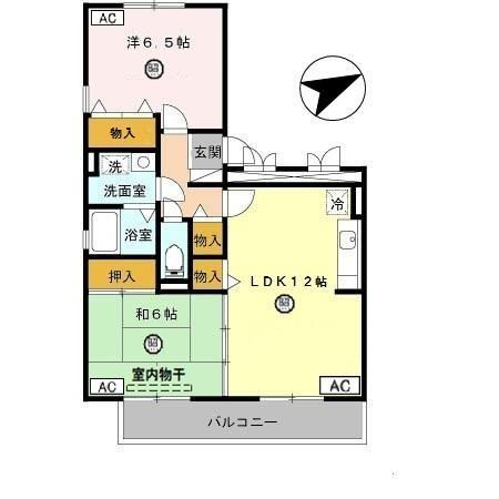 ファースト西浜の間取り