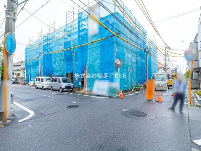 【前面道路含む現地写真】 | 鎌倉４丁目新築戸建