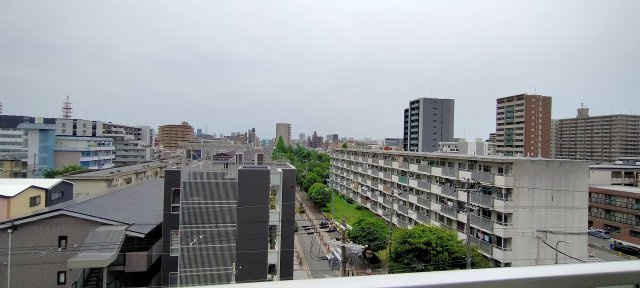 関目グリーンハイツC棟の展望|上層階につき見晴らし良好です♪