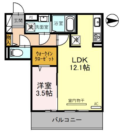 【間取り】 | D-room宇須　光
