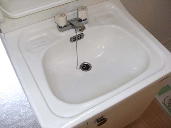 サンヴェール城東の洗面所|使いやすい洗面所です