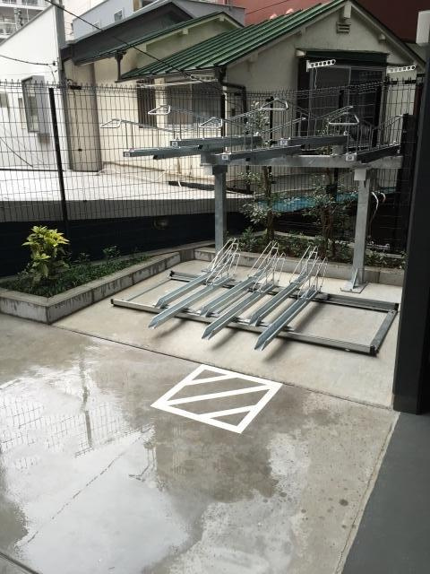 エステムプラザ市谷外濠公園のその他共用部分|駐輪場