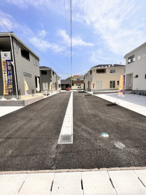 【前面道路含む現地写真】 | 宮崎市恒久4丁目第4-6棟（6号棟） | 前面道路含む現地写真です