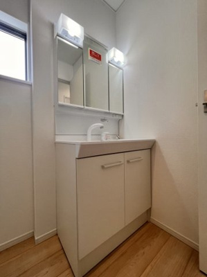 【独立洗面台】 | 宮崎市恒久4丁目第4-6棟（6号棟） | 朝の身支度には欠かせない独立洗面化粧台