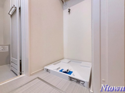 【設備】 | ハーモニーテラス押木田町 | 洗濯機置き場です。