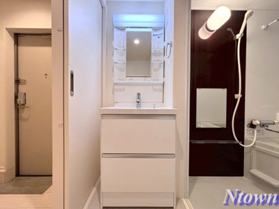 【独立洗面台】 | ハーモニーテラス押木田町 | 独立洗面化粧台が付いています