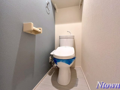 【トイレ】 | ハーモニーテラス押木田町 | 落ち着いた色調のトイレです