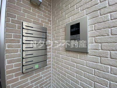 【セキュリティ】 | barbby's | オートロックです