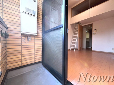 【バルコニー】 | コーポなずな | 陽当たり良好なバルコニーです