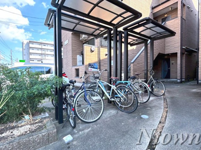 【その他共用部分】 | コーポなずな | 駐輪場です