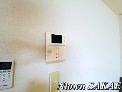 【セキュリティ】 | Kspace東別院 | モニター付きインターフォンです