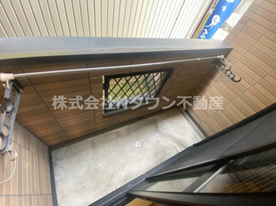 【バルコニー】 | Kspace東別院 | 落ち着いた時間を過ごせるバルコニーです