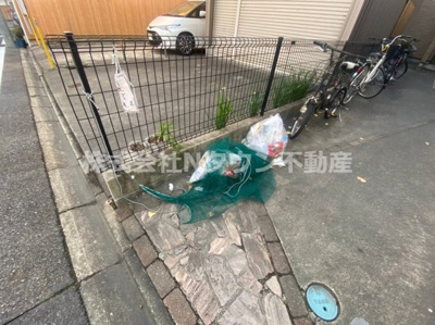 【その他共用部分】 | Kspace東別院 | 敷地内ゴミ置き場です