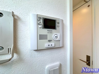 【セキュリティ】 | CASAFIORE浅間町 | モニター付きです。