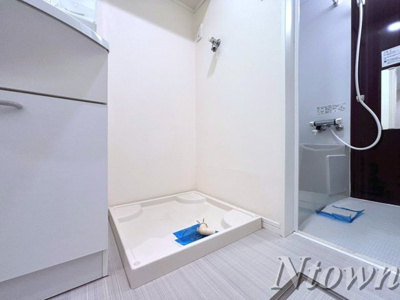 【設備】 | オークラレジデンス栄生 | 洗濯機置き場です