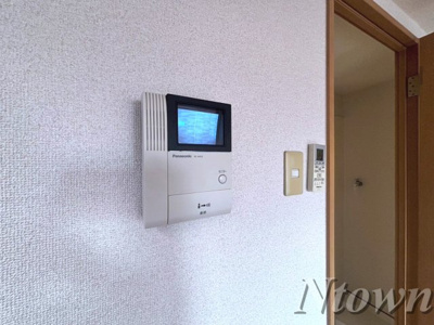 【セキュリティ】 | ミューザ松原町 | モニター付きインターホンです