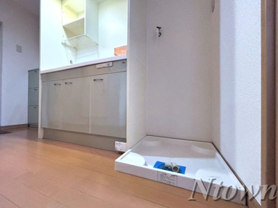 【設備】 | ミューザ松原町 | 洗濯機置き場です