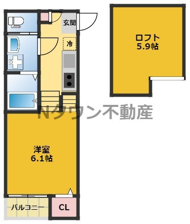 【間取り】 | ルピナス今池 | 間取りです。