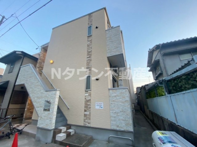 【外観】 | ルシエルメゾネット志賀本通 | 外はこのようになっています