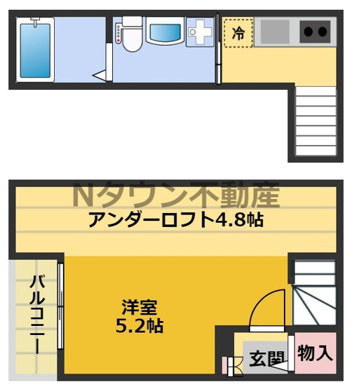 【間取り】 | ル・ケレス黄金 | 間取りです。