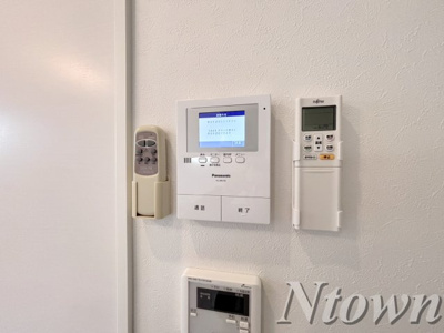 【セキュリティ】 | ルークス名古屋Ⅱ | モニター付きインターフォンです