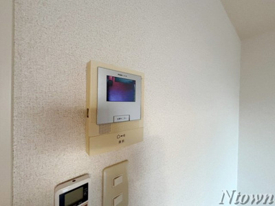 【セキュリティ】 | ルーエ　1番館 | モニター付きインターホンです
