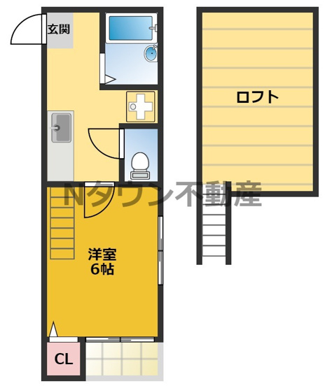 【間取り】 | loft4千種 | 間取りです