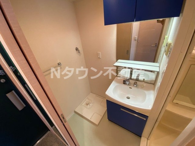 【洗面所】 | プレサンス新栄デコール | 脱衣スペースもあります