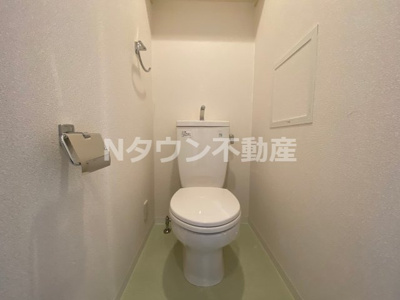 【トイレ】 | プレサンス新栄デコール | ゆったりとした空間のトイレです