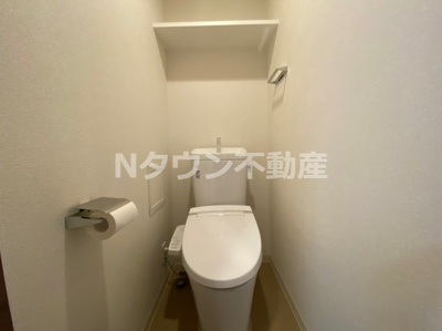 【トイレ】 | プレサンス久屋大通公園セラフィ | ゆったりとした空間のトイレです