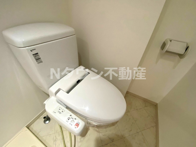 【トイレ】 | ビルーチェ並木B | 清潔感のあるトイレです