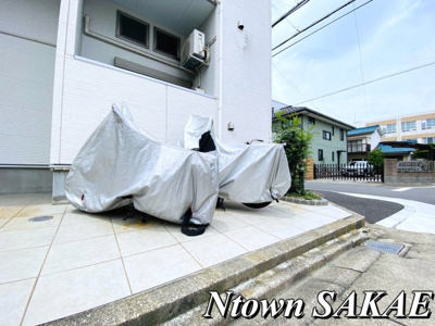 【その他共用部分】 | タウリス | バイク置き場です