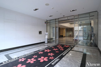 【ロビー】 | さくらHills NISHIKI Platinum Residence | 建物の内部です
