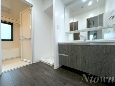 【洗面所】 | さくらHills NISHIKI Platinum Residence | 洗面所です
