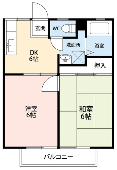 【間取り】 | 駒之舞アパート