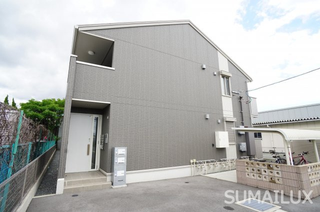 熊本市南区近見８丁目のアパートの外観