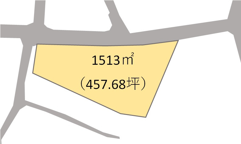 和歌山市直川・土地・56726の区画図