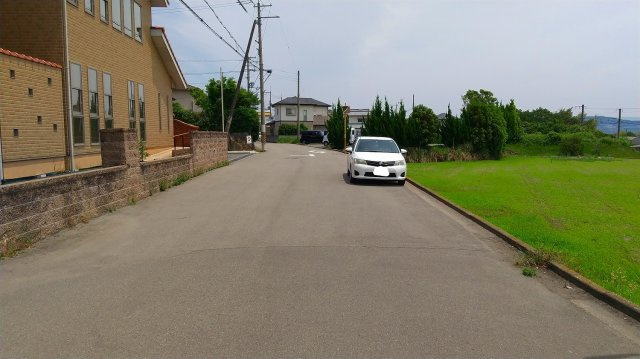 和歌山市直川・土地・56726の前面道路含む現地写真