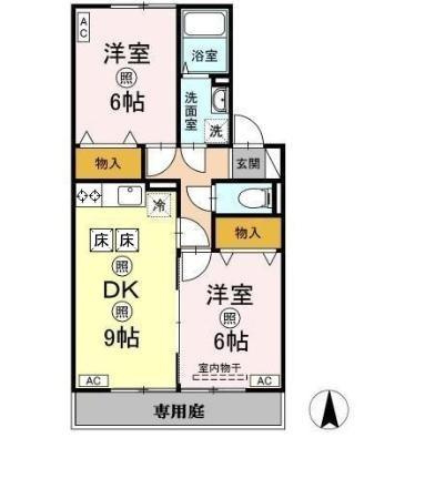 ストーク吉野の間取り